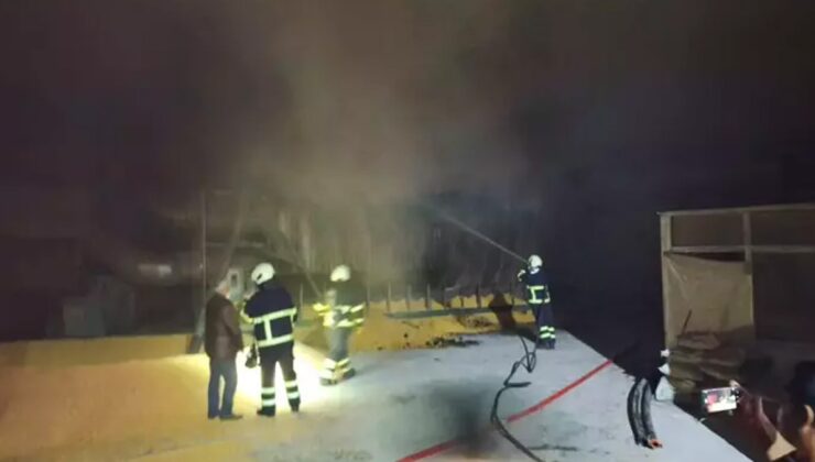 Mardin’de fabrika yangını: Ekipler seferber oldu