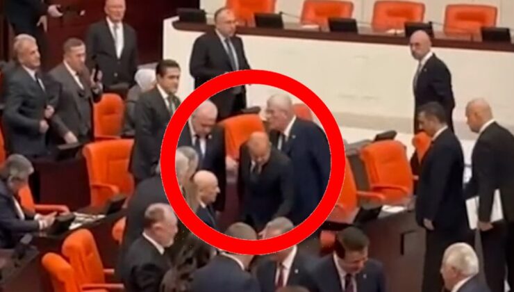Meclis'te gergin anlar: Bahçeli ve Dervişoğlu tokalaşmadı