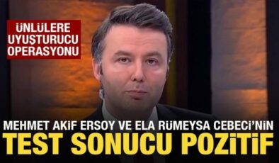 Mehmet Akif Ersoy’un uyuşturucu testi pozitif çıktı