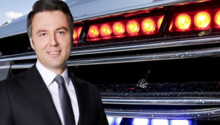 Mehmet Akif Ersoy'dan çakarlı araçla polis kontrolü