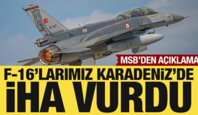 MSB: Hava sahamıza yaklaşan İHA vurularak düşürüldü