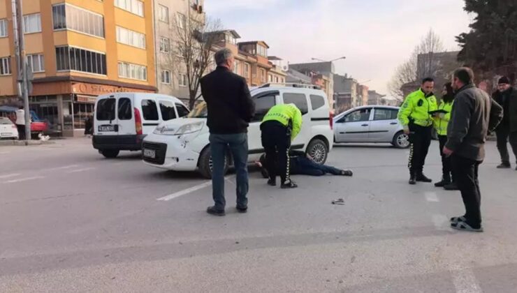 Muayeneden dönerken kazada yaralandı aynı hastaneye kaldırıldı