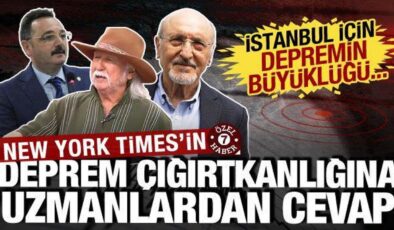 NYT’nin tartışmalı deprem analizine uzmanlardan tepki: Marmara’da 25 yıldan bu yana…