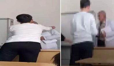 Öğretmene yapılan saygısızlığa velilerden tepki!