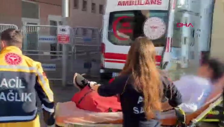 Okul bahçesinin çitinden atlarken bacağına demir saplandı