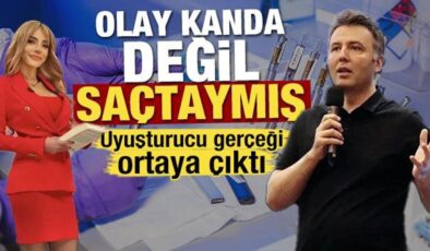 Olay kanda değil saçtaymış! Uyuşturucu gerçeği ortaya çıktı