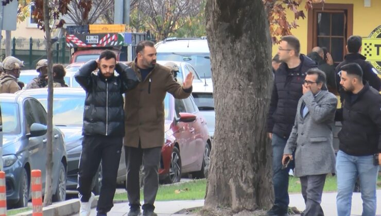 Önce tabanca sonra bıçak! Taksi durağında hareketli anlar