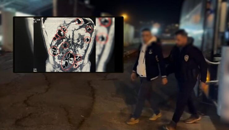 Otobüsten indirildiler, mide ve bağırsaklarından çıkanlar şoke etti