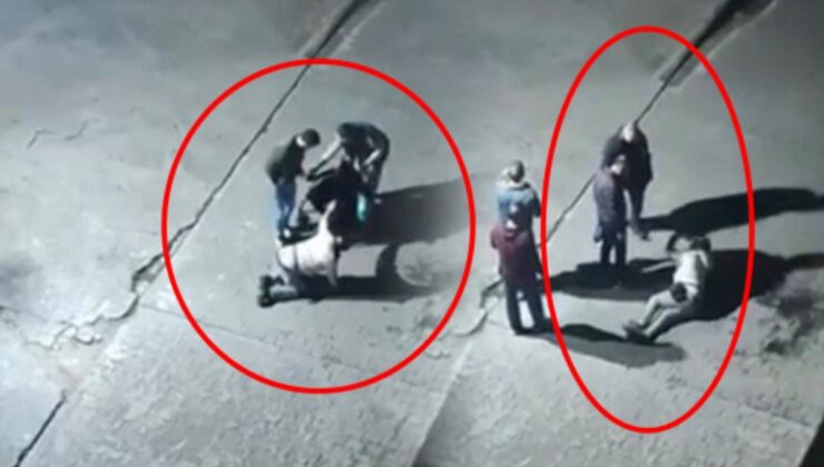 Otoparkta gece yarısı dehşet! Engelli adamı böyle dövdüler