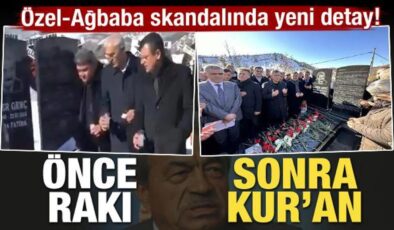 Özel-Ağbaba skandalında yeni detay! Önce rakı sonra Kur’an-ı Kerim