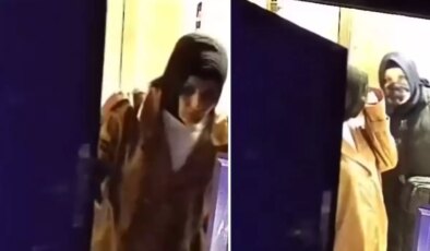 Pes dedirten görüntü: Kamera bile yaptıkları rezilliğe engel olamadı