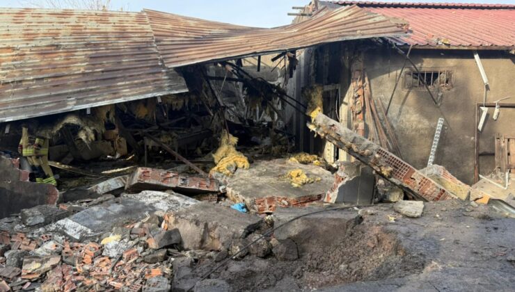 Peynir üretim tesisinde patlama: Yaralılar var