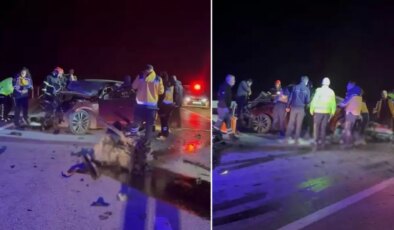 Polisin "dur" ihtarına uymadı! Katliam gibi kazada 5 kişi hayatını kaybetti