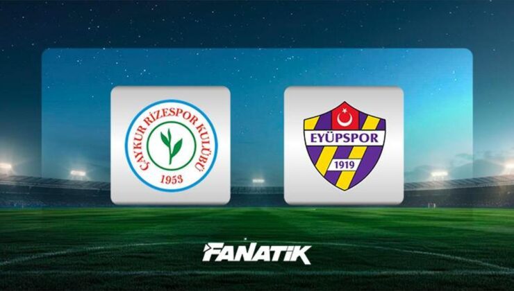 Rizespor-Eyüpspor maçı ne zaman, saat kaçta, hangi kanalda canlı yayınlanacak? (Süper Lig)