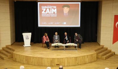 Sabahattin Zaim, vefatının 18. yılında İZÜ’de anıldı
