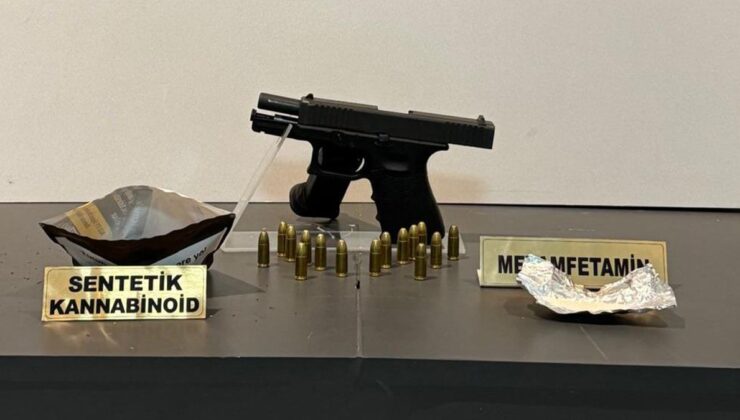 Samsun’da cipte gizli bölme ortaya çıkarıldı: Uyuşturucu ve silah ele geçirildi