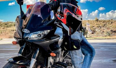 Şarampole devrilen motosikletin sürücüsü hayatını kaybetti