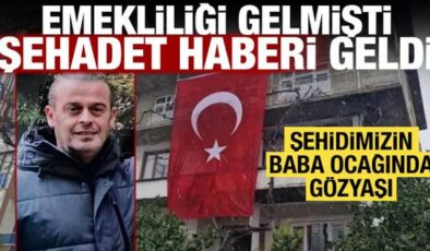 Şehit polis Külünk’ün baba ocağında gözyaşı: Emekliliği gelmişti!