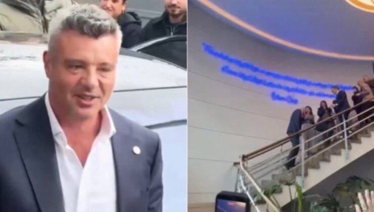 Serbest bırakılan Sadettin Saran stada döndü, gözyaşlarını tutamadı