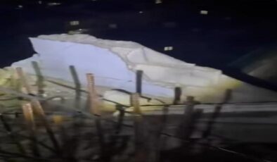 Şırnak’ta korkutan olay: 7 katlı binaya yıldırım isabet etti!