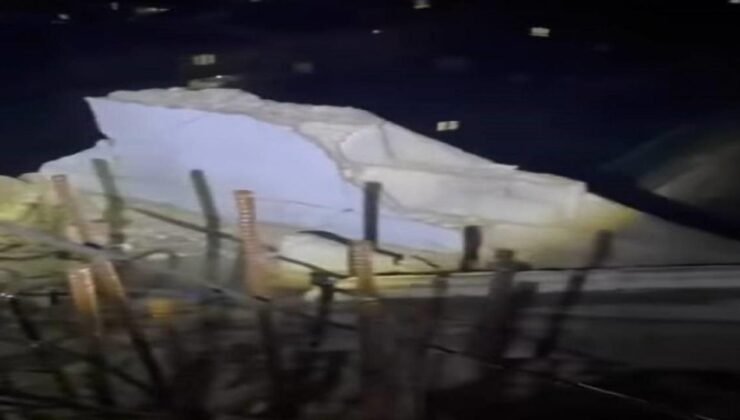 Şırnak’ta korkutan olay: 7 katlı binaya yıldırım isabet etti!