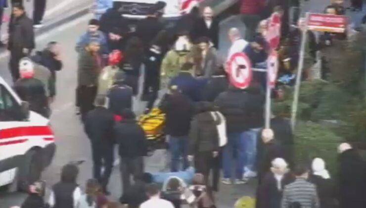 Şişli'de otomobil yayaları ezdi geçti! Yaralılar var