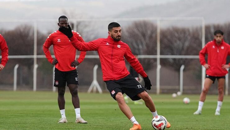 Sivasspor’da Çorum FK maçı hazırlıkları sürüyor