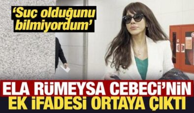 Son Dakika: Ela Rümeysa Cebeci’nin ek ifadesi ortaya çıktı