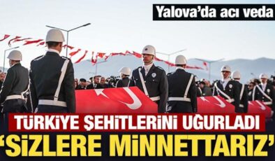 Son Dakika: Şehitler son yolculuklarına uğurlandı