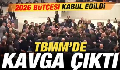 Son dakika: TBMM’de kavga çıktı! 2026 yılı bütçesi kabul edildi