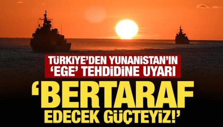 Son Dakika: Yunanistan’ın Ege’yi ‘kilitleme’ planı! MSB’den net yanıt