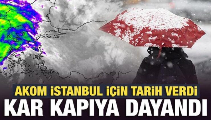 Son Dakika… Meteoroloji duyurdu: Kar geliyor! İstanbul için tarih verildi