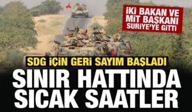 Son Dakika… Şara ile kritik zirve başlıyor: Türkiye’den Suriye çıkarması