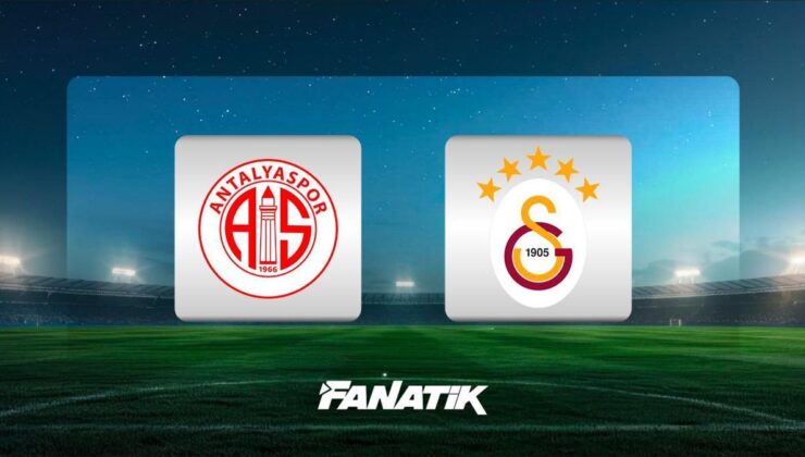 CANLI | Antalyaspor – Galatasaray maçı ne zaman, saat kaçta ve hangi kanalda? (Muhtemel ilk 11’ler)