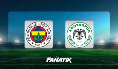 CANLI | Fenerbahçe – Konyaspor maçı Canlı Anlatım – FB KONYA maçı kadroları, skoru ve istatistikleri (Süper Lig 16. hafta maçı)