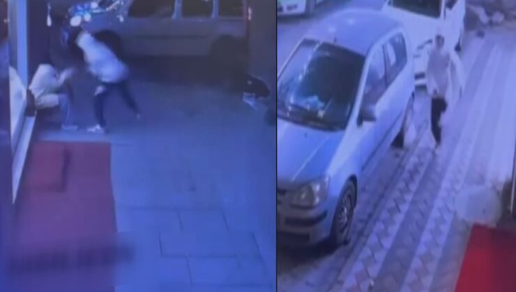 Sultangazi'deki kapkaç girişimi kamerada