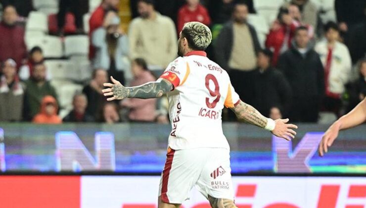 Taraftar beste söylüyor, Icardi golü atıyor! Galatasaray’ın kaptanı maça noktayı koydu