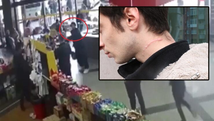 Tartıştığı büfe çalışanını boğazından bıçaklayan sanığa 9 yıl hapis