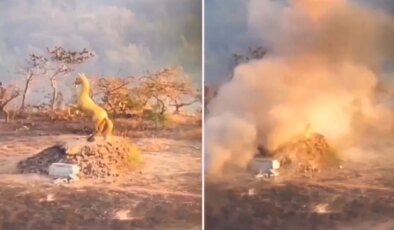 Tayland ve Kamboçya’nın çatışması, savaşa dönmek üzere! Anıtı böyle yerle bir ettiler