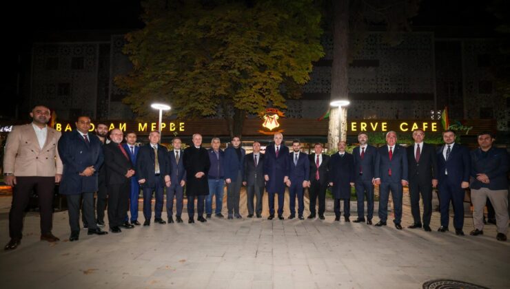 TBMM Başkanı Kurtulmuş, Tacikistan’da Türk iş insanlarıyla buluştu