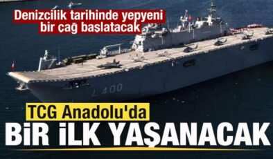 TCG Anadolu’da bir ilk yaşanacak! Denizcilik tarihinde yepyeni bir çağ başlatacak