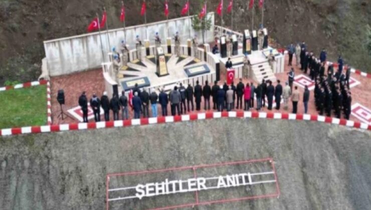 Tokat'ta 16 yıl önceki terör saldırısında şehit olan 7 asker anıldı