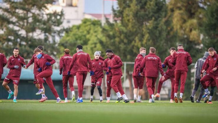 Trabzonspor derbinin hazırlıklarını sürdürdü