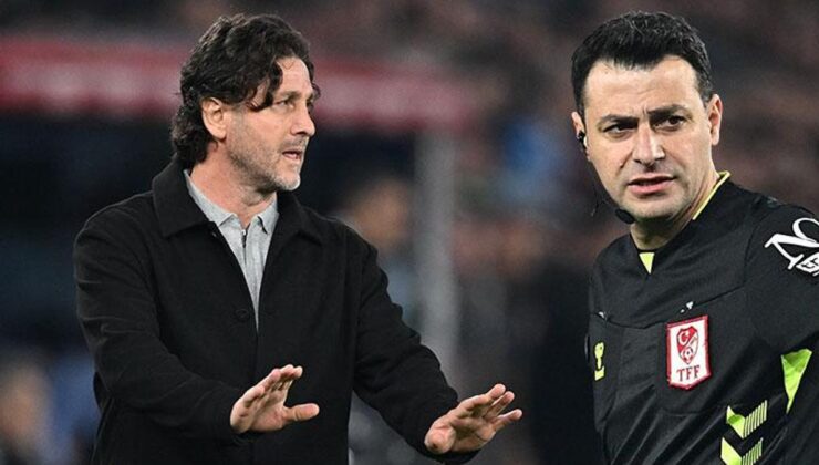 Trabzonspor teknik direktörü Fatih Tekke: ‘Hakemden memnun değilim’