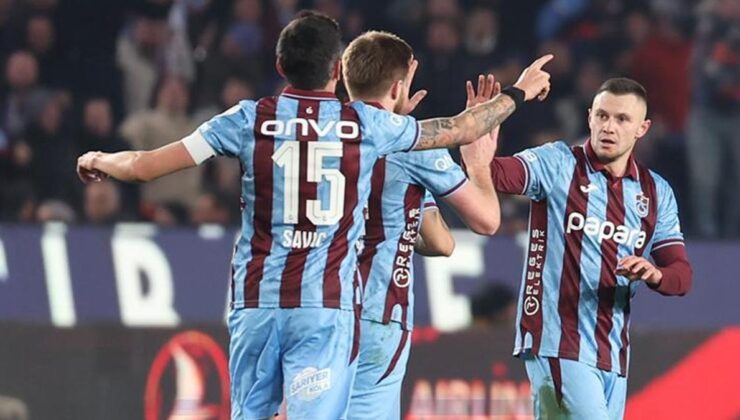 Trabzonspor’da Zubkov sevinci