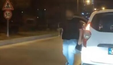 Trafikte yumruklu saldırı! Şüpheli tutuklandı