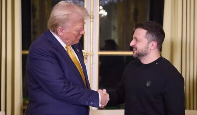 Trump ve Zelenski, Mar-a-Lago’da bir araya geldi