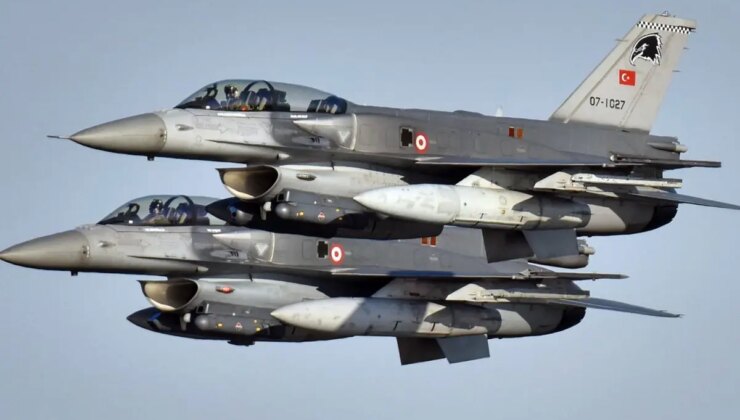 Türk F-16’ları, Karadeniz’de İHA düşürdü