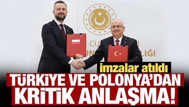 Türkiye ve Polonya’dan kritik savunma hamlesi! Anlaşma imzalandı
