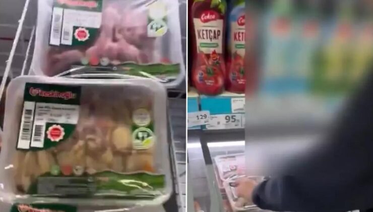 Üç harfli markette tavuk skandalı